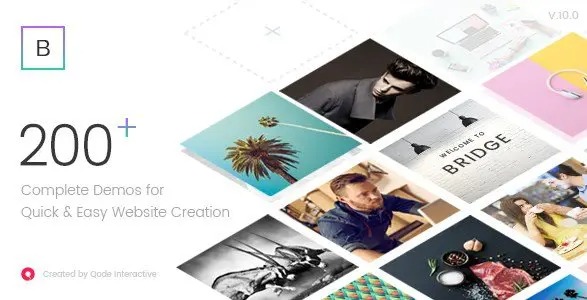 BRIDGE – CREATIVE MULTI-PURPOSE WORDPRESS THEME